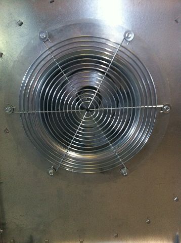 Ventilateur à céréales Entrée d’air